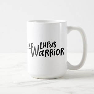 Lupus Warrior Mok – Handletteren Wolf Citaat