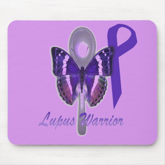 Lupus Warrior MousePad Muismat (Voorkant)