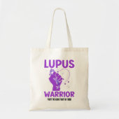 LUPUS WARRIOR Paarse bewustmaking maand Tote Bag (Voorkant)
