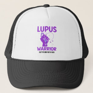 LUPUS WARRIOR Paarse bewustmaking maand Trucker Pet