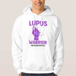 LUPUS WARRIOR Paarse lint bewustmaking Hoodie