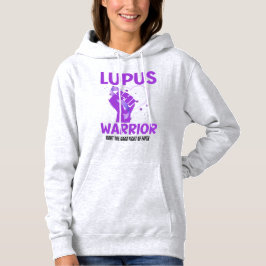 LUPUS WARRIOR Paarse lint bewustmaking Hoodie