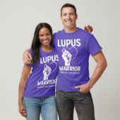 LUPUS WARRIOR Paarse lint bewustmaking T-shirt (Unisex)
