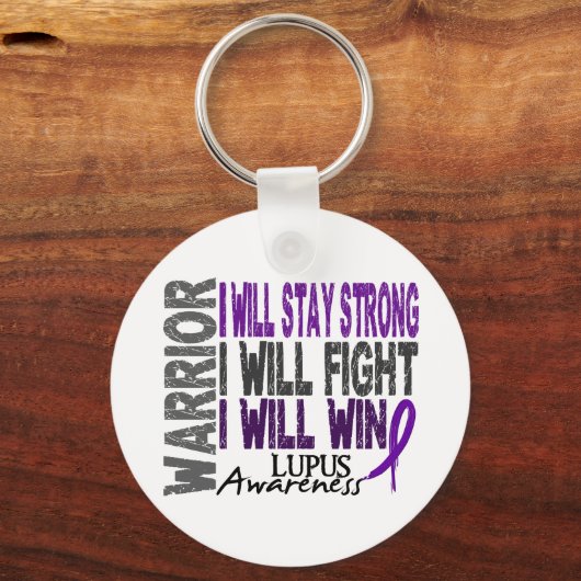 Lupus Warrior Sleutelhanger (Voorkant)