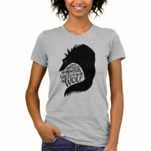 Lupus Warrior T-shirt – met de hand geschreven Wol