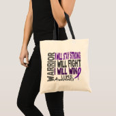 Lupus Warrior Tote Bag (Voorkant (product))