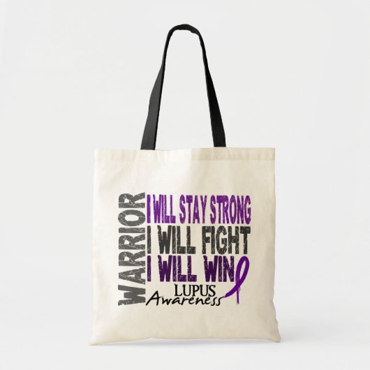 Lupus Warrior Tote Bag (Voorkant)