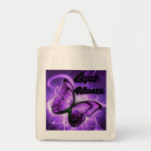 Lupus Warrior Vlinder Canvas tas (Voorkant)