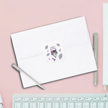 Lupus Warrior Wolf Paarse lintvlinder