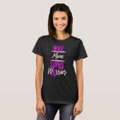 Lupus Wife mama Survivor Warrior 1 T-shirt (Voorkant volledig)