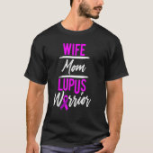 Lupus Wife mama Survivor Warrior 2 T-shirt (Voorkant)