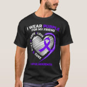 Lupus Women Mannen Kinder haar vriendjespolitiek T-shirt (Voorkant)
