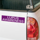 Lupusbewustzijn Bumpersticker (Op Truck)