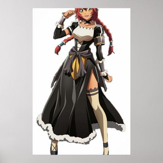 Lupusregina Beta Overlord Anime Manga Poster (Voorkant)