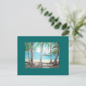Luquillo Beach, Puerto Rico Briefkaart (Staand voorkant)