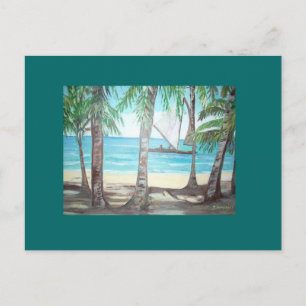 Luquillo Beach, Puerto Rico Briefkaart