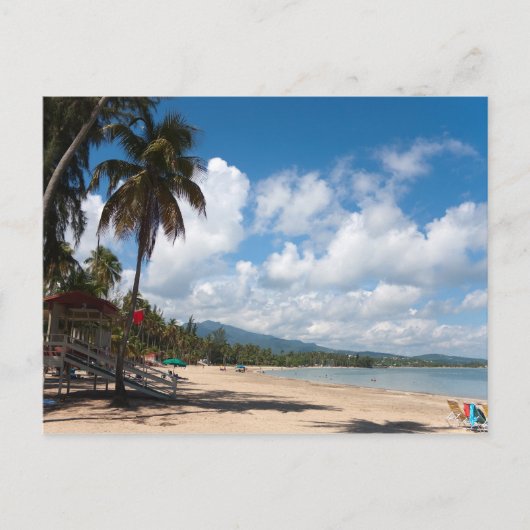 Luquillo Beach Puerto Rico Briefkaart (Voorkant)