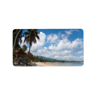 Luquillo Beach Puerto Rico Etiket