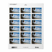 Luquillo Beach Puerto Rico Etiket (Full Sheet)