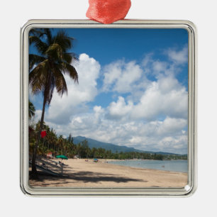 Luquillo Beach Puerto Rico Metalen Ornament