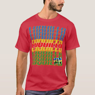 Luquillo Cascade tekst 3 T-shirt