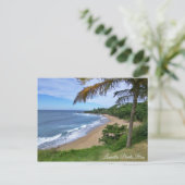 Luquillo, Puerto Rico - Verborgen golven Briefkaart (Staand voorkant)