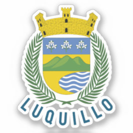 Luquillo wapen - Puerto Rico Sticker