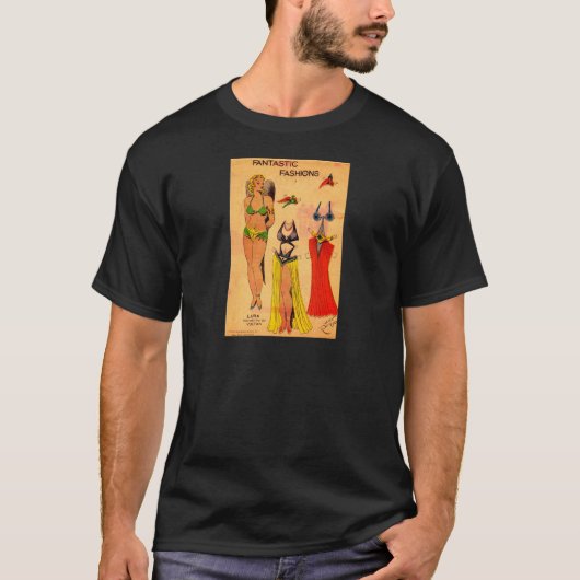 Lura Favoriet van de Vultan Papierpop Flash Gordon T-shirt (Voorkant)