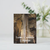 Luray Caverns in Virginia Briefkaart (Staand voorkant)