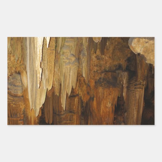 Luray Caverns Rechthoekige Sticker (Voorkant)