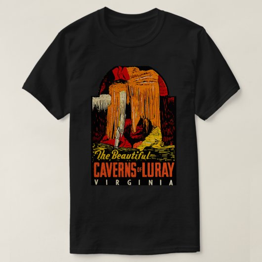 Luray Caverns T-shirt (Design voorkant)