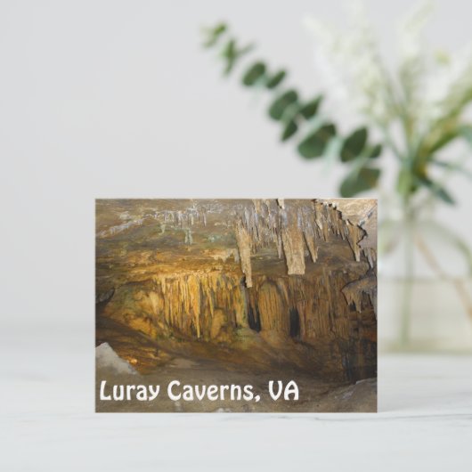 Luray Caverns, VA-Briefkaart Briefkaart (Staand voorkant)
