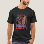 Luray Caverns Virginia Badge T-shirt (Voorkant)