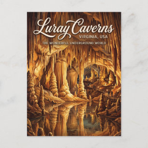 Luray Caverns Virginia Briefkaart