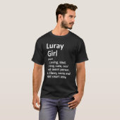 Luray Meisje Van Virginia Grappige Stad Home Roots T-shirt (Voorkant volledig)