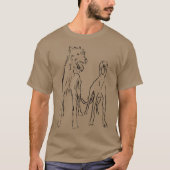 Lurcher en Co T-shirt (Voorkant)