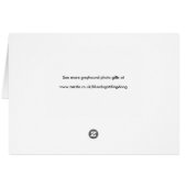 Lurcher-fotokaart (Achterkant Horizontaal)