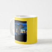 Lurchers overseeing the world koffiemok (Voorkant links)