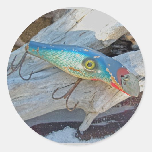 Lure P & K Lippy Chicago IL 1940's Sticker (Voorkant)