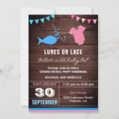 Lures of Lace Gender Reopenbaarmakingspartij Kaart (Voorkant)