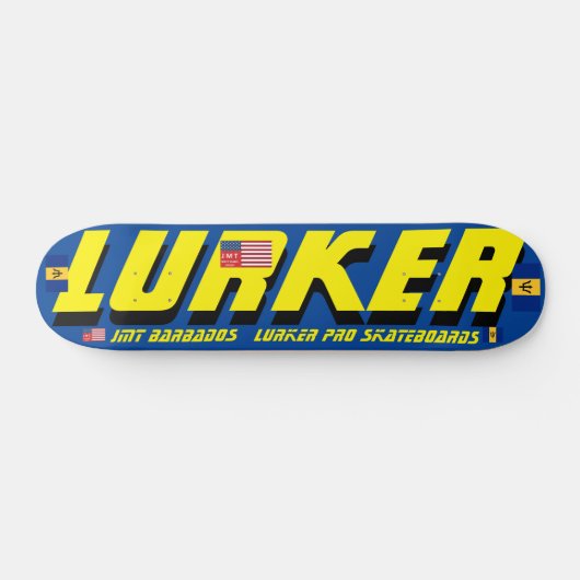 LURKER JMT BARB 7 3/4" Skateboard Deck (Horizontaal)