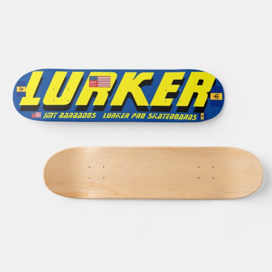 LURKER JMT BARB 7 3/4" Skateboard Deck (Horizontaal)