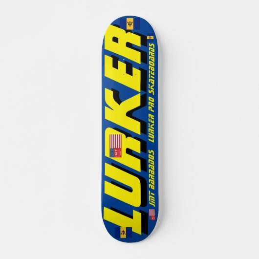 LURKER JMT BARB 7 3/4" Skateboard Deck (Voorkant)