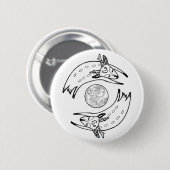 Lurkherder Buttom Ronde Button 5,7 Cm (Voorkant /achterkant)