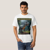 Lurking Albertosaurus T-shirt (Voorkant volledig)