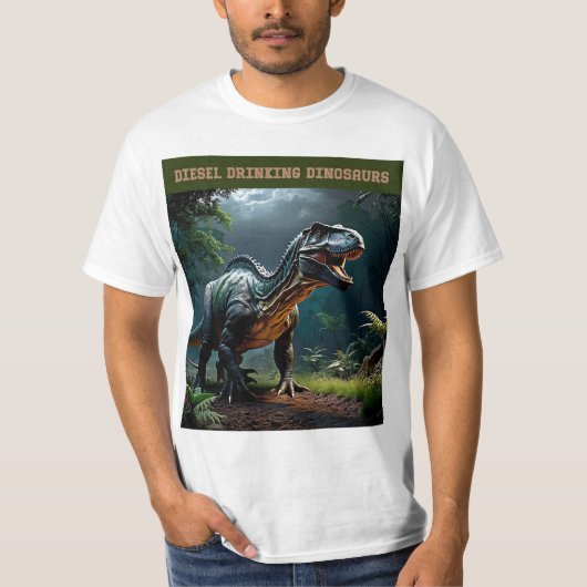 Lurking Albertosaurus T-shirt (Voorkant)