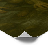 Lurking Legend - Troll onder een brug Poster (Hoek)