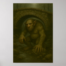 Lurking Legend - Troll onder een brug Poster
