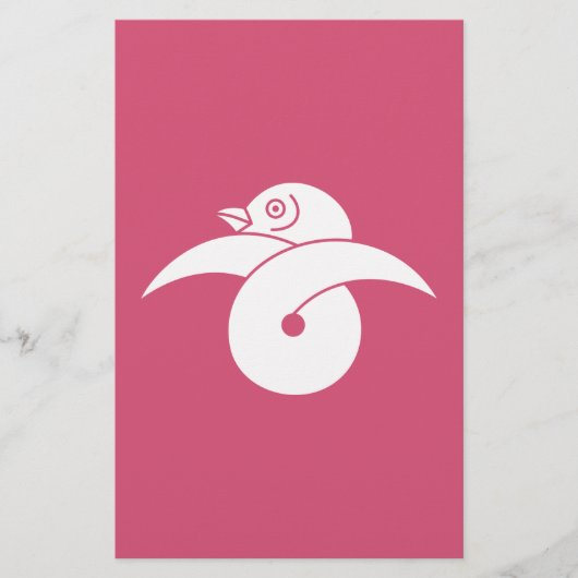 Lus wilde gans briefpapier (Voorkant)
