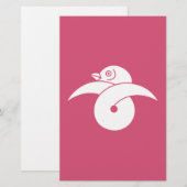 Lus wilde gans briefpapier (Voorkant / Achterkant)